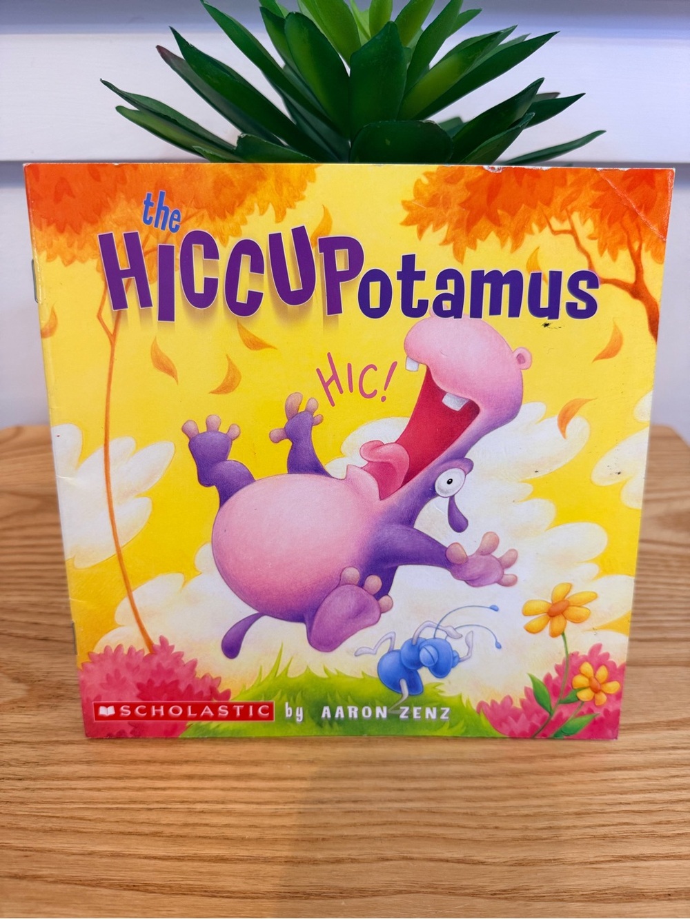 💫10/$25 • Scholastic The Hiccopotamus Paperback